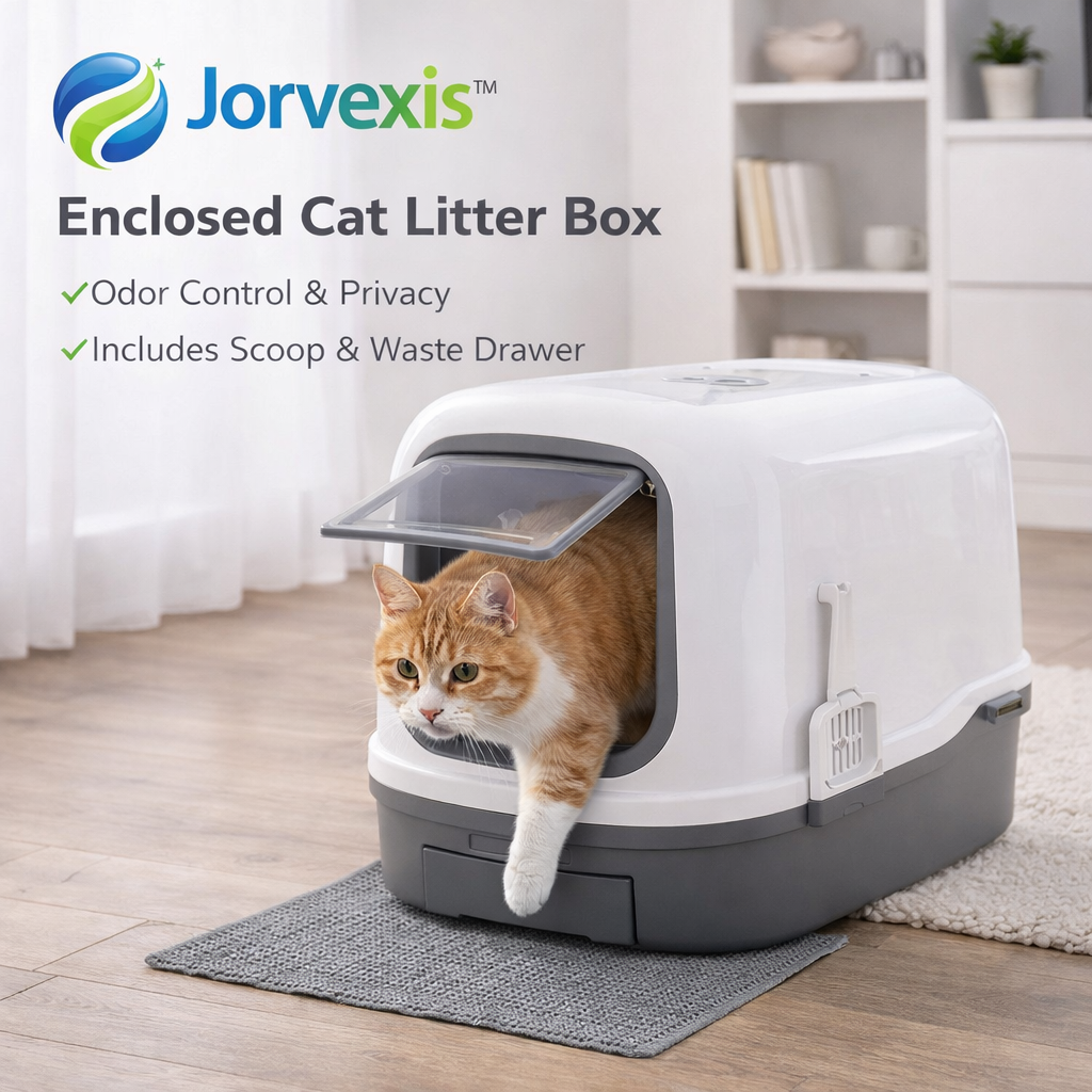 Jorvexis™ Enclosed Cat Litter Box