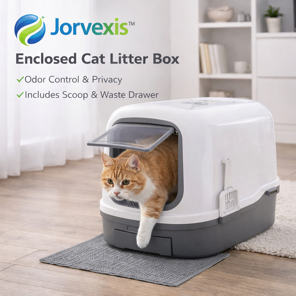 Jorvexis™ Enclosed Cat Litter Box