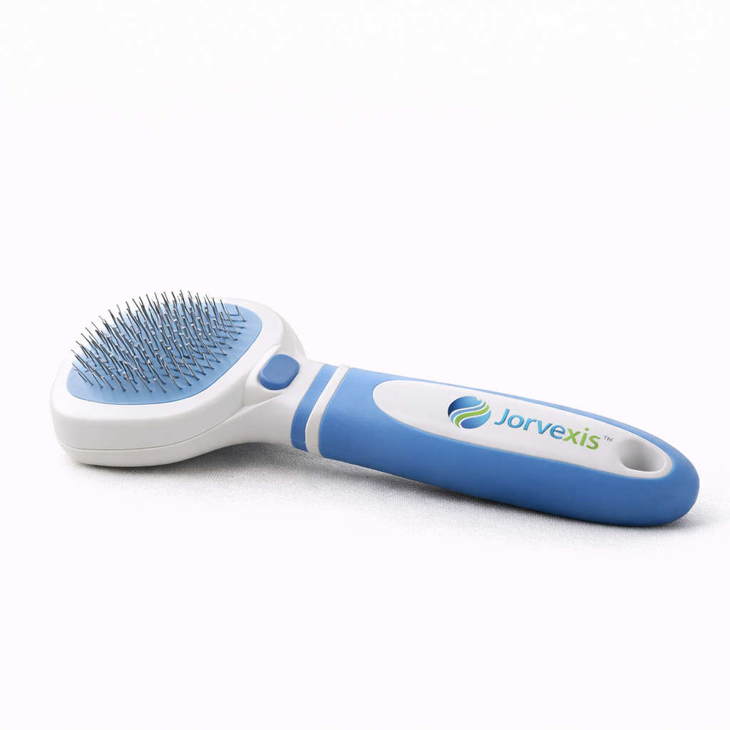 Jorvexis™ Self-Cleaning Pet Grooming Brush